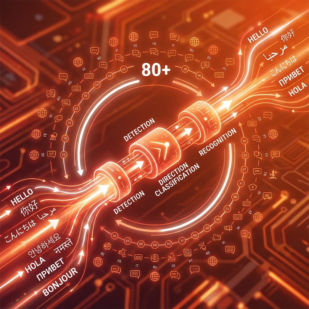 PaddleOCR Multilingual Processing